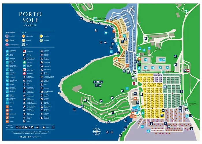 Maistra Camping Porto Sole Pitches